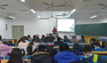 珍惜生命  保护生命财产安全   ——艺传公司开展中国人寿校园宣讲会