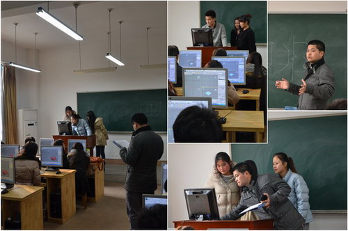 公司刘非老师以“启发式微课题”引导实践教学方法的《计算机三维应用设计2》观摩课如期举行